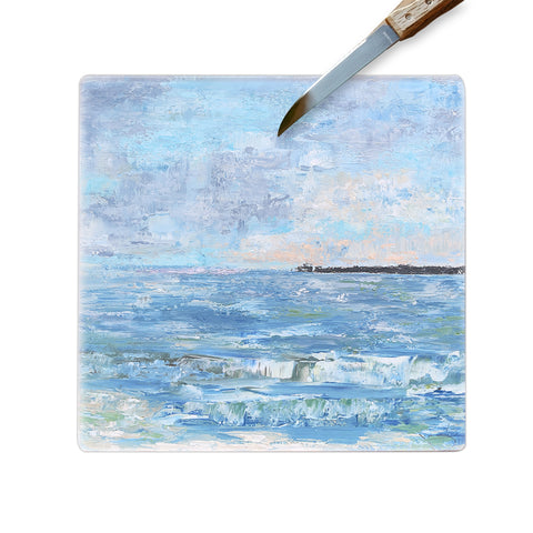 SERVING TRAY | CUTTING BOARD                                       "INCOMING TIDE"